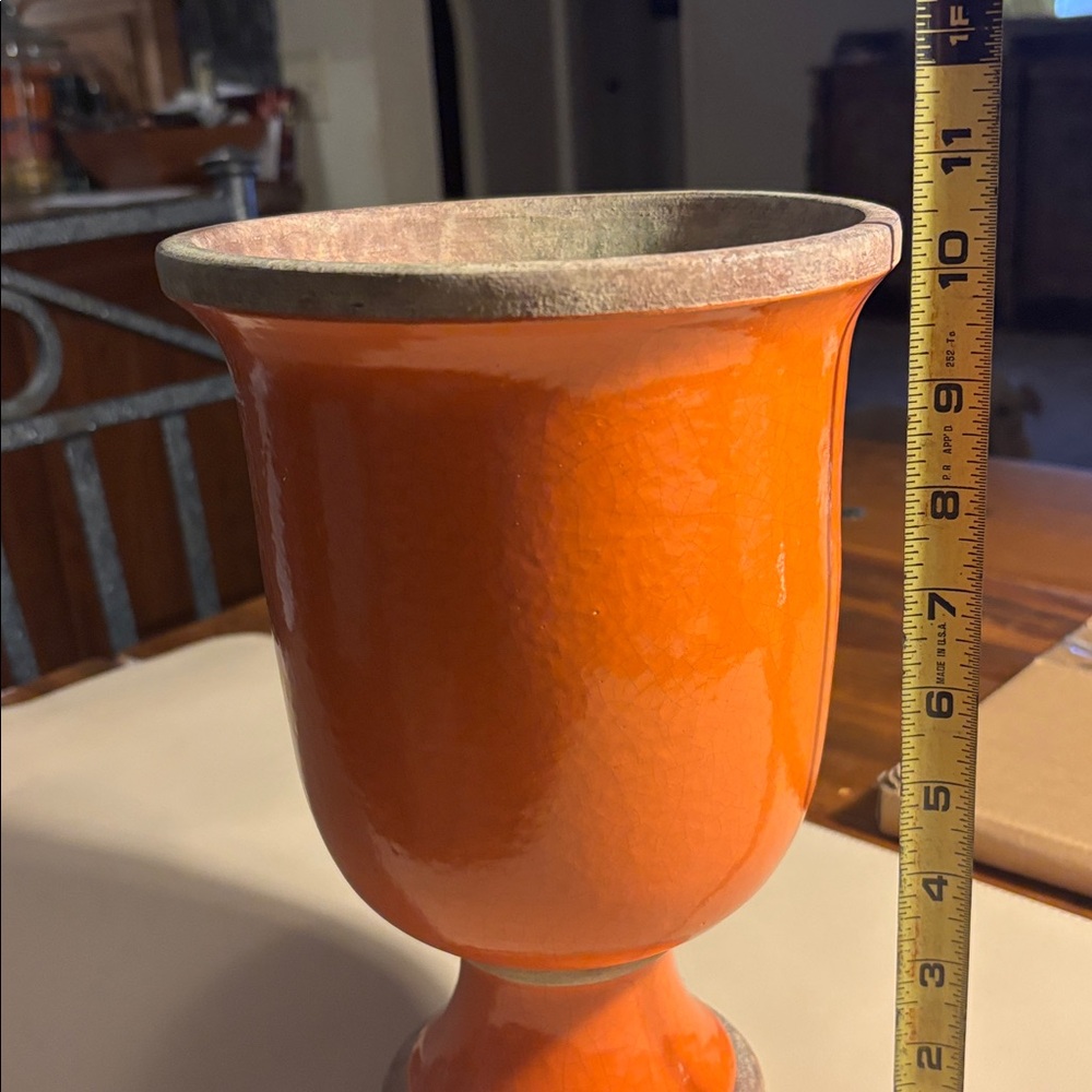 Pottery Barn Glazed Burnt Orange
Accent Planter Vase - Picture 4 of 6